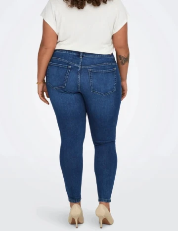 Blugi Only Carmakoma, albastru