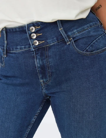 Blugi Only Carmakoma, albastru