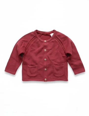 Cardigan Zara, grena