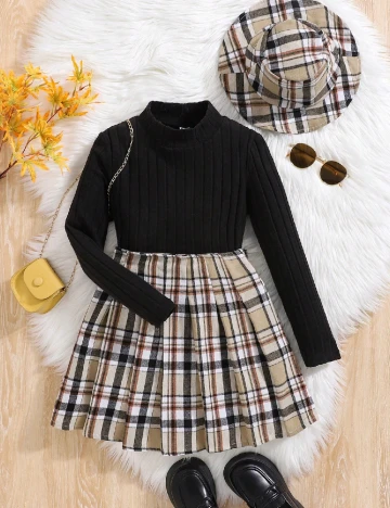 Compleu Shein Kids, mix culori