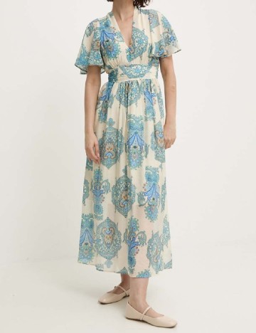 Rochie lunga Answear LAB, albastru