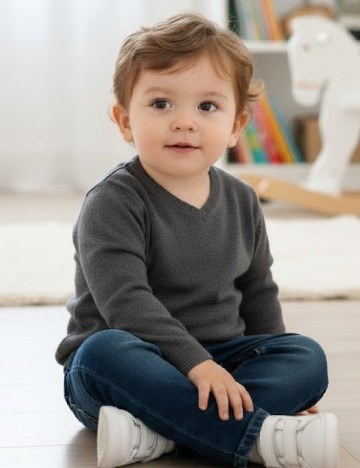 
						Bluza Zara, gri inchis