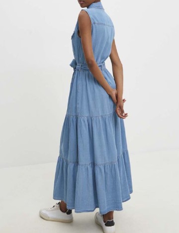 Rochie lunga Answear LAB, albastru