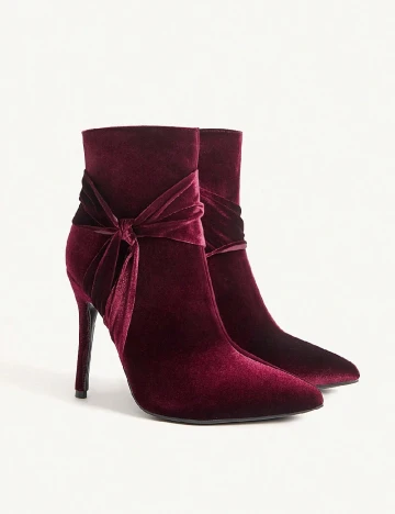 Botine SHEIN, visiniu