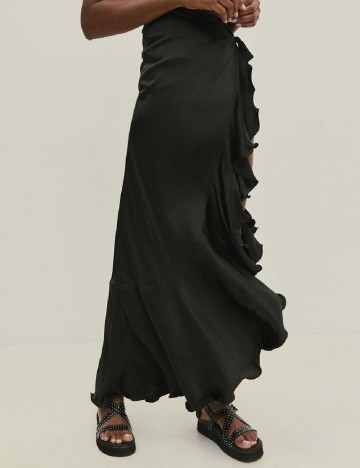 Rochie lunga Answear LAB, negru