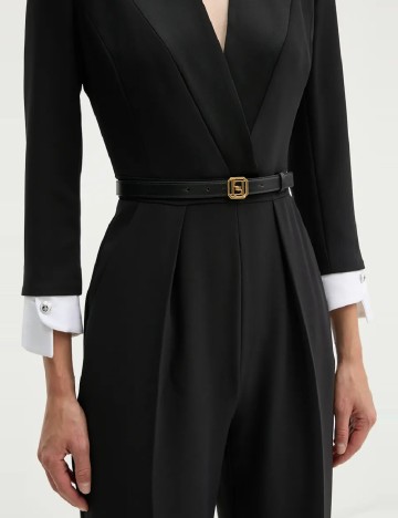 Salopeta Elisabetta Franchi, negru