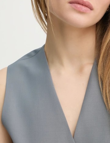 Rochie scurta Remain, gri