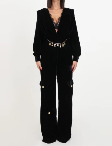 Salopeta Elisabetta Franchi, negru