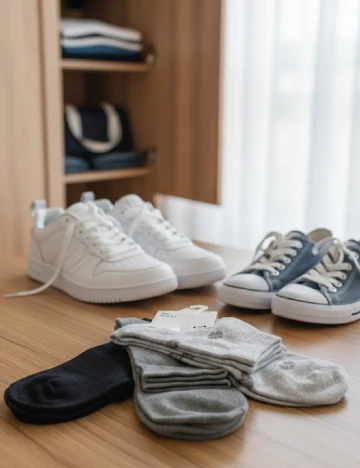 Set sosete 3 perechi C&A, mix culori