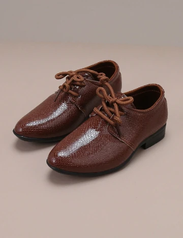 Pantofi Shein Kids, maro