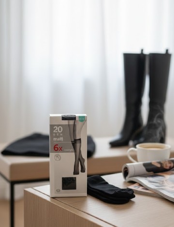 
						Set sosete 6 perechi C&A, negru