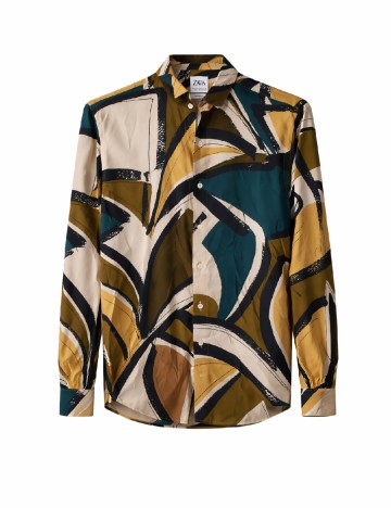 Camasa Zara, mix culori