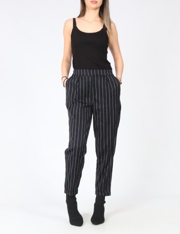 Pantaloni Pull&Bear, negru