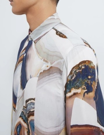 Camasa Zara, mix culori