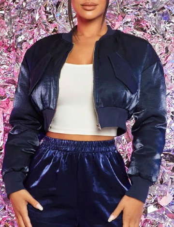 Jacheta SHEIN, bleumarin