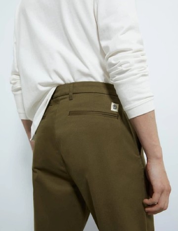 Pantaloni Zara, verde
