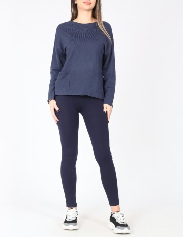 
						Colanti Bershka, albastru