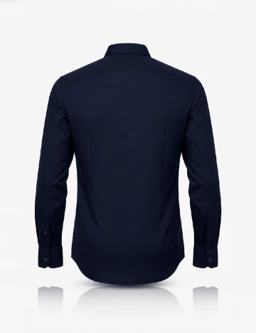 Camasa Bershka, bleumarin