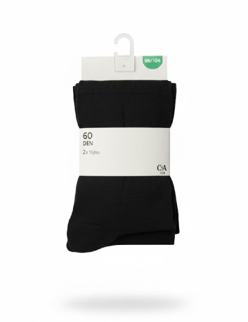 Set ciorapi 2 perechi C&A, negru