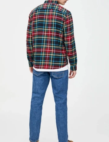 Camasa Pull&Bear, maro deschis