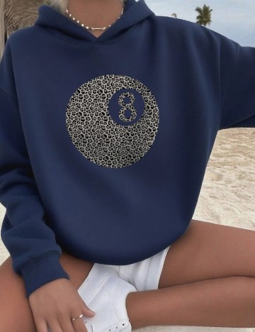 
						Hanorac Shein Kids, bleumarin