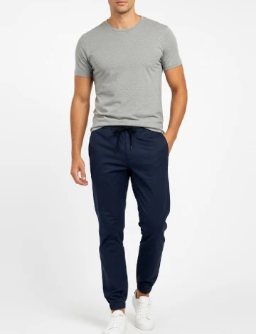 Pantaloni Bershka, bleumarin