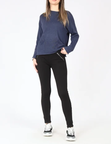 Pantaloni Bershka, negru