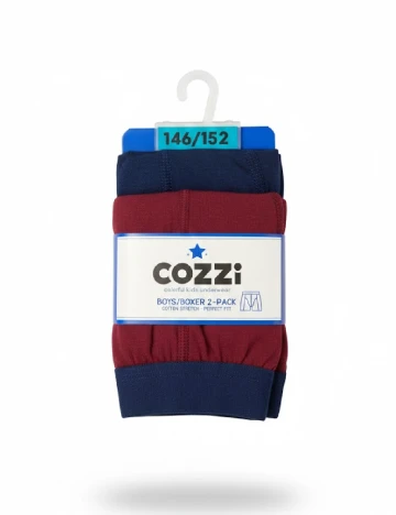 Set Boxeri 2 perechi Cozzi, mix culori