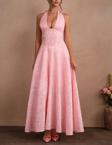 Rochie lunga SHEIN, roz