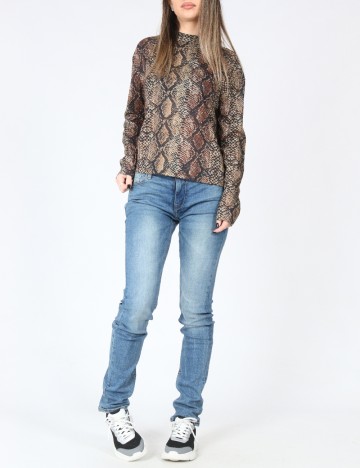 Blugi Bershka, albastru