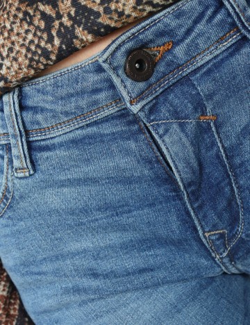 Blugi Bershka, albastru