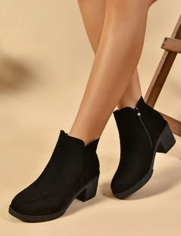 Botine SHEIN, negru