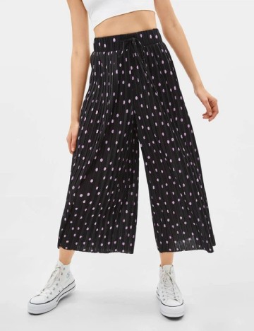 
						Pantaloni Bershka, negru