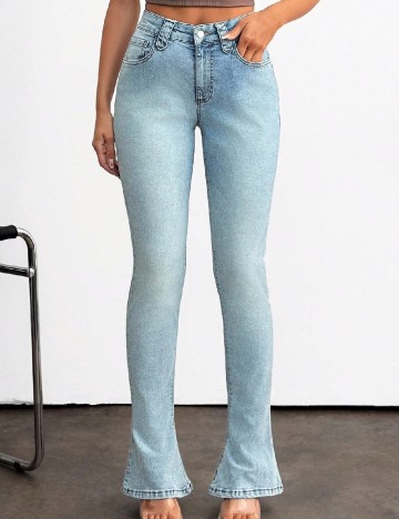 
						Blugi SHEIN, albastru