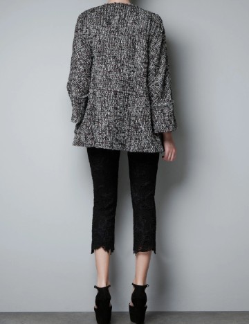 Jacheta Oversize Zara, mix culori