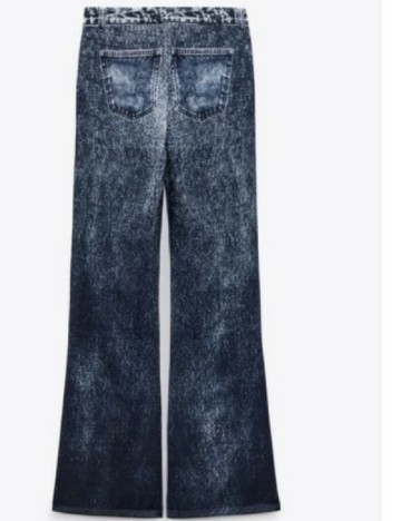 Pantaloni Zara, albastru