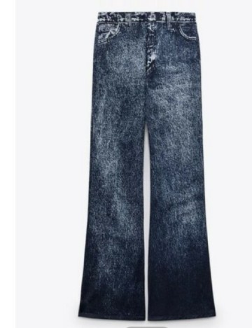 Pantaloni Zara, albastru