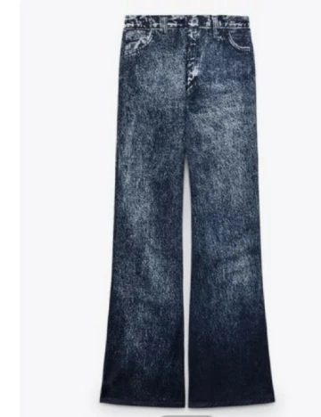 Pantaloni Zara, albastru