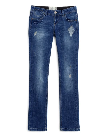 Blugi Bershka, albastru