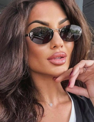 
						Ochelari de soare SHEIN, negru