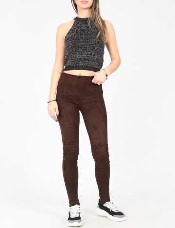 Pantaloni Bershka, maro