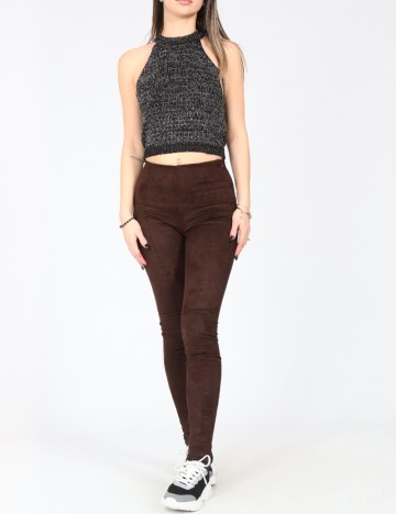Pantaloni Bershka, maro