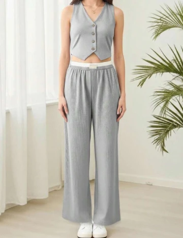 Compleu Shein Kids, gri