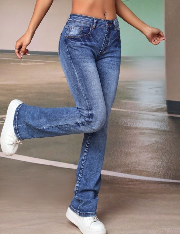 
						Blugi SHEIN, albastru