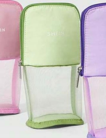 
						Geanta cosmetice SHEIN, verde