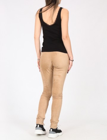 Pantaloni Zara, maro