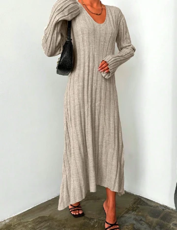 Rochie lunga SHEIN, bej