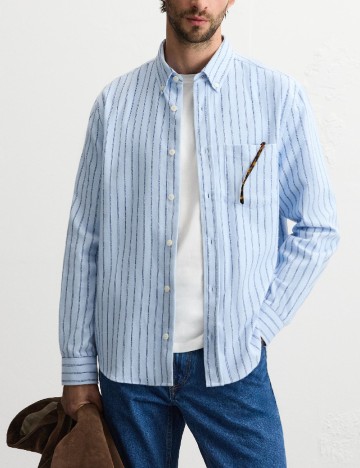 Camasa Zara, albastru