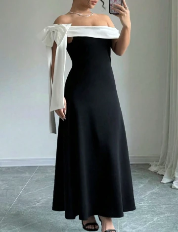 Rochie lunga SHEIN CURVE, negru