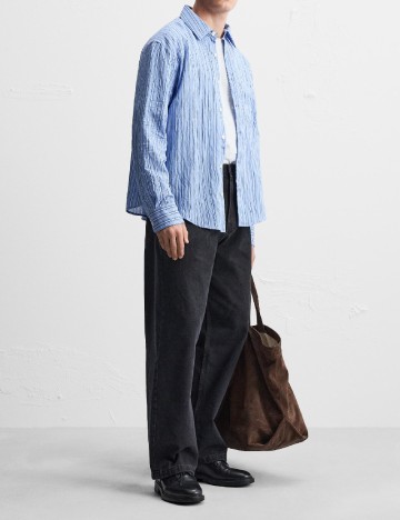 Camasa Zara, albastru